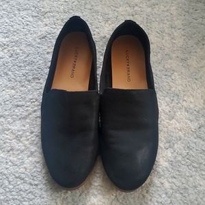 Lucky Brand black loafers